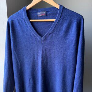 Classic Fit V Neck Sweater, Vintage Marshall Field & Co